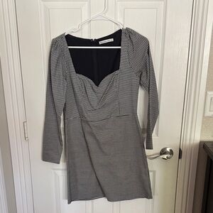 Abercrombie & Fitch Black and White Mini Dress